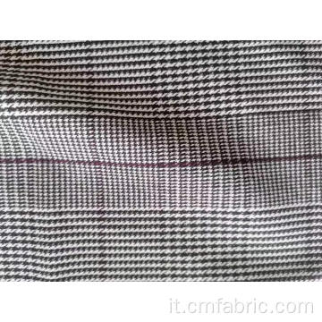 Tessuto tinto di controllo del filo spandex Rayon in poliestere